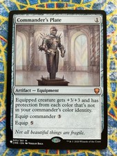Commander's Plate Commander Legends Regular