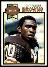 1979 Topps #506 Tony Peters Browns