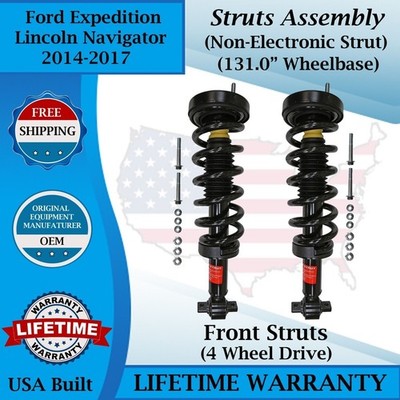 Monroe Genuine OEM Front Struts For 2014-2017 Ford Expedition/ Lincoln Navigator