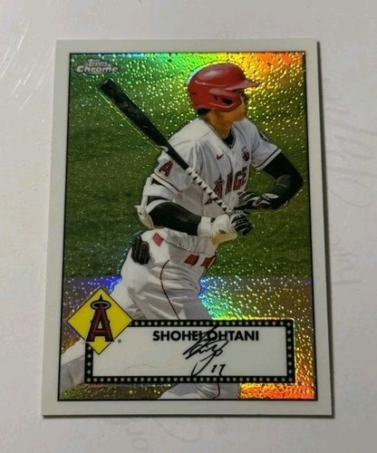 Topps 2021 Chrome 1952 Topps Redux Shohei Ohtani TC52-43 Angels Refractor