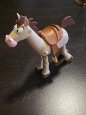 VTG Disney Pixar Action Figure Toy Story Bullseye Woody's Kicking Horse Saddle 