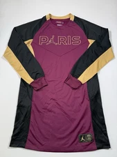 Jordan Nike Paris Saint Germain Shirt Womens Small Dress PSG Ligue Soccer MLS