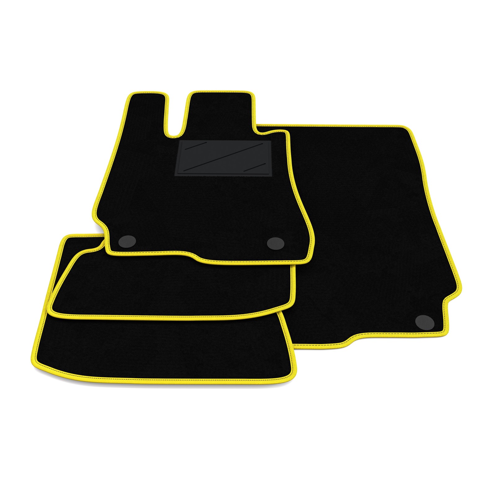 Tapis de sol Mercedes CL C216 Coupé 2006-2013 anti-glisse imperméable en velours