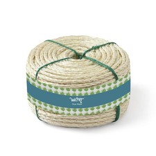 WePet Cat Natural Sisal Rope for Scratching Post Tree 30FT, White