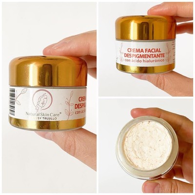 Facial Cream - Despigmentante with Hyaluronic Acid, Zinc & Vitamin C, Fade... 