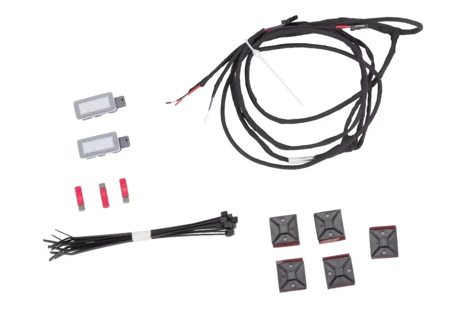 GM Chevrolet Camaro 2016-24 genuino interior ambiente reposapiés iluminación 23248208 Foto 2 de 4