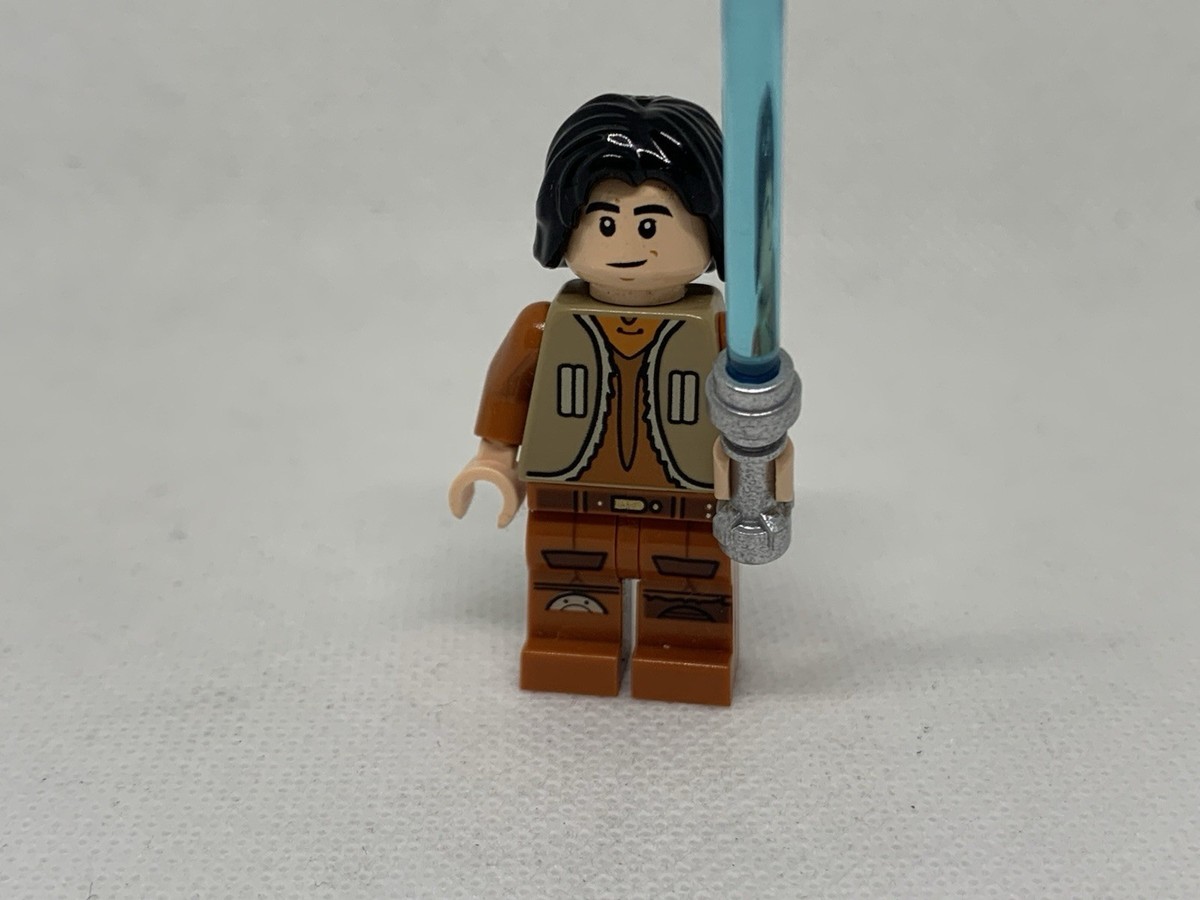 Lego Star Wars Minifigure Ezra Bridger Jedi (From Set 75048 The