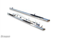 Bragan™ Seitenschweller FüR Mercedes Sprinter LWB Elwb 2006-2018 70Mm Chrom