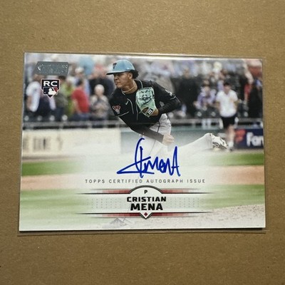 2025 Topps Stadium Club Cristian Mena AUTO #SCBA-CME Arizona Diamondbacks RC