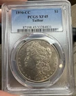 1890-CC Morgan Silver Dollar Tailbar ~ PCGS XF45 ~ Free Shipping