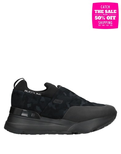 RRP€299 RUCOLINE 'MASSAUD SNEAKERS US7 UK4 EU37 pelle a contrasto