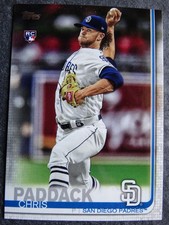 2019 Topps Update #US263 Chris Paddack San Diego Padres  RC Rookie Card. rookie card picture