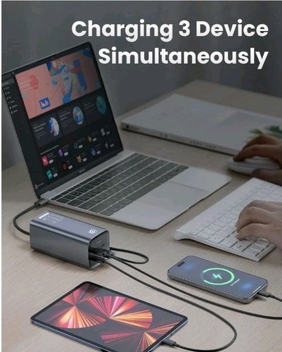 POWERΛDD PRO Portable Charger Power Bank 100W 20000mah Power Bank Fast Charging - Picture 3 of 7