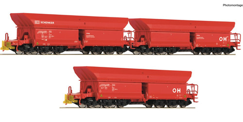 Roco 6600270 + 6600271 Set 3 Erzwagen Ep 6 Auf Wunsch Achsen für Märklin gratis | Condition: Neu