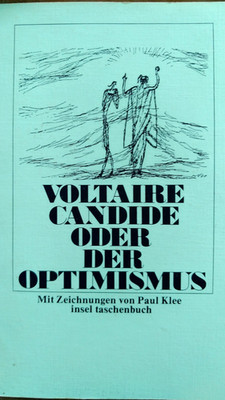 Voltaire  Candide oder Der Optimismus  Mit Zeichnungen von Paul Klee  insel