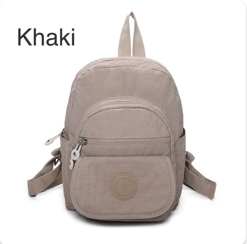 Multiple Zip Small Backpack - Picture 1 of 9