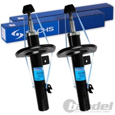 2X SACHS AMMORTIZZATORI ANTERIORI Adatti Per PEUGEOT 207 + 207 CC + 207 SW KOMBI