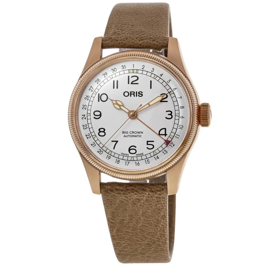 Nuevo Reloj Hombre Oris Big Crown Fecha Father Time Limited 01 754 7741 3161-Juego