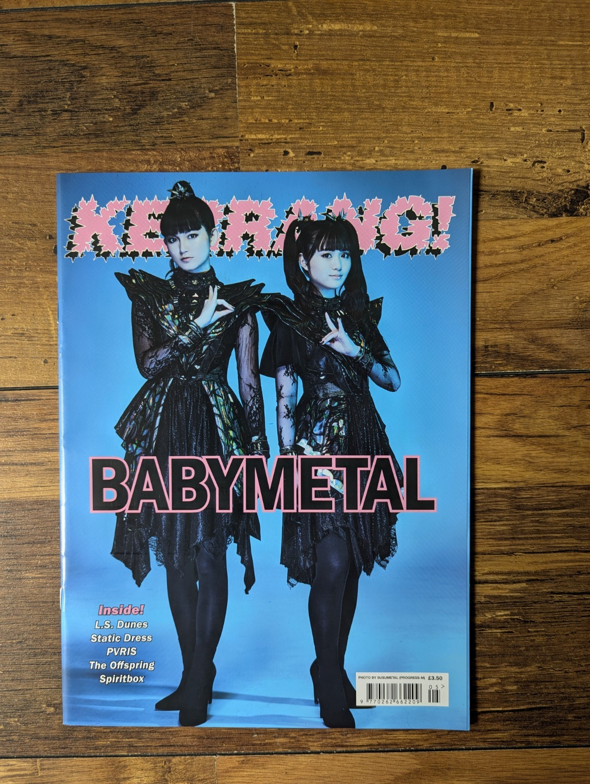 Kerrang! 2023 Babymetal, L. S. Dunes, Static Dress, PVRIS, 6 Posters