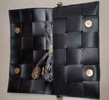 Steve Madden Braided Clutch With Shoulder Strap