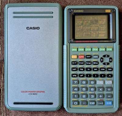 Casio CFX-9800G Color Power Graphic Graphing Calculator w/Cover