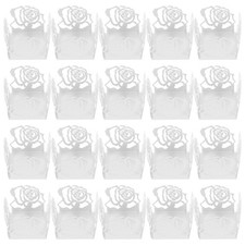  50 Pcs Chocolate Cups Paper Cases for Chocolates Truffle Mini Wrappers