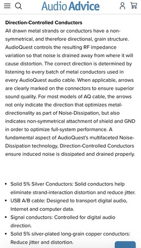 AudioQuest Carbon USB Cable - 1.5 Meter (4.9ft) - USB-A to USB-B - Picture 3 of 5