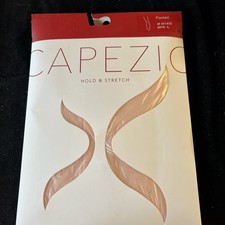 Capezio Pink Footed Dance Ballet Tights N14C BPK L Opaque Hold  Stretch NIP