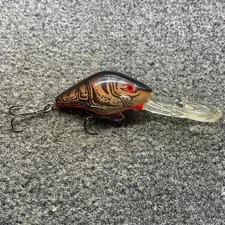 Mann's 15+ Double Stamp Vintage Crankbait Lure 1/4oz - Brown Crawfish DRB433