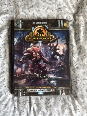IRON KINGDOMS URBAN ADVENTURE FULL METAL FANTASY RPG SB sehr guter Zustand