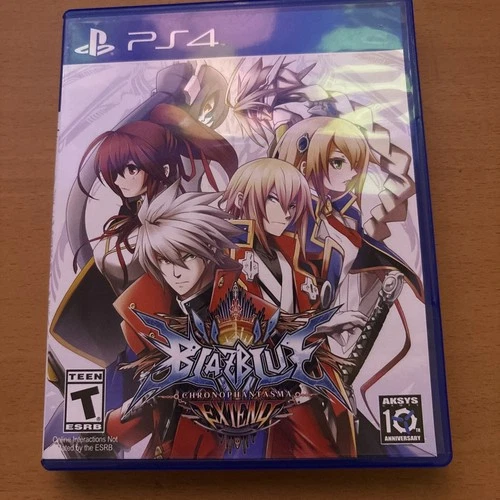 Sony Playstation 4 PS4 - Blazblue Chrono Phantasma Extend Complete CIB Tested