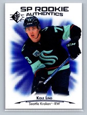 21 22 SP ROOKIE AUTHENTICS BLUE KOLE LIND #105