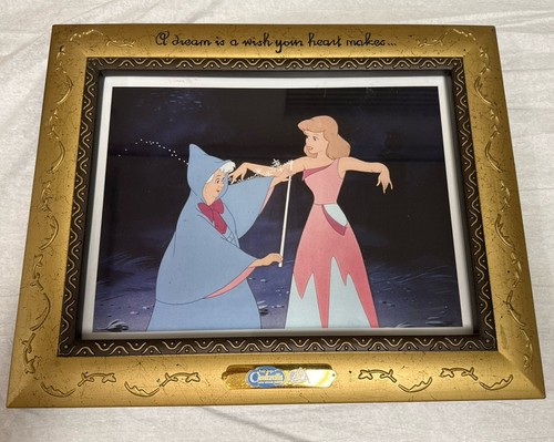 Disney Cinderella lithograph/print -A Dream is a Wish Your Heart Makes