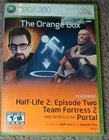 The Orange Box  (Microsoft Xbox 360, 2007) CIB Clean Complete Tested Working