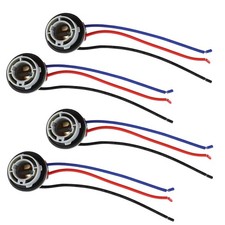 4PCS 1157 LED Bulb Socket Plug, 2057/2357/7528 Turn Signal Light 4 PCS