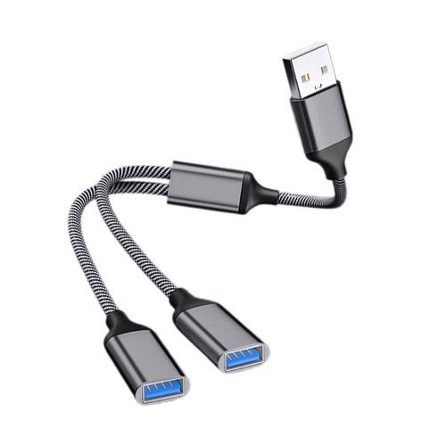 USB Male to Female Hub USB Splitter Cable Increase Your Device Connectivity - Picture 10 of 11