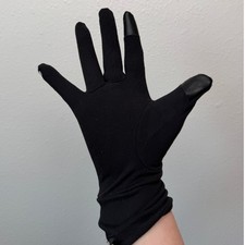 Lululemon Run Gloves Black Women's Workout Gloves