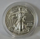 2015-W Burnished $1 American Silver Eagles with  COA's & OMB's, Lot of 4 Coins