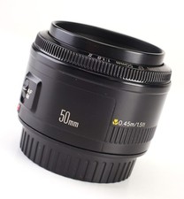 Canon EF 50mm F1.8 MK II Manual Focus Only Prime Lens Rear Lens Cap