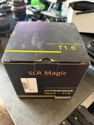 SLR Magic Hyperprime 12mm T1.6 - Micro Four Thirds MFT BMPCC GH4 GH5 in OVP