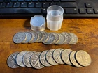 Walking Liberty Half Dollars -  Full Roll of 20 coins 90% Silver Lot Mixed Dates
