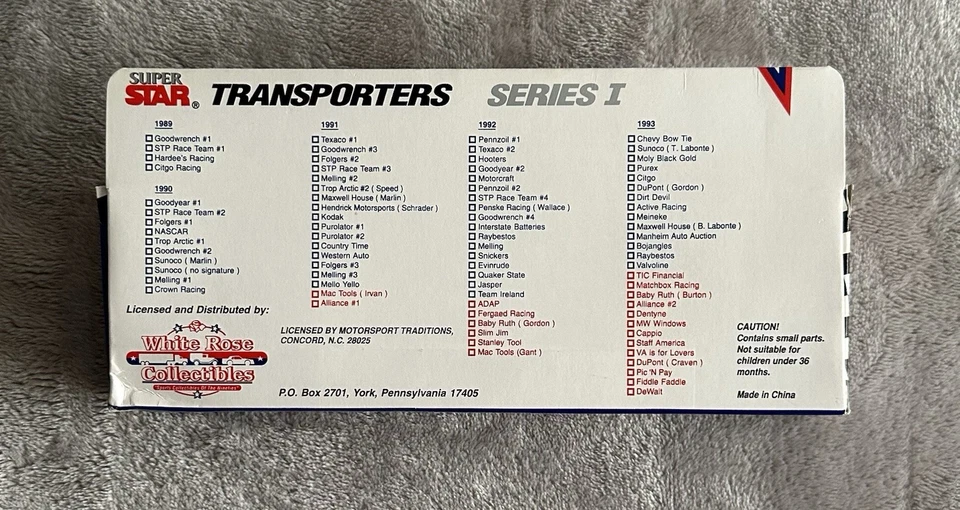 Darrell Waltrip #17 Western Auto 1/87 Transporter Cab 1994 Matchbox Superstar Foto 2 de 3