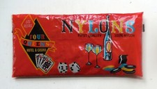 1 Pair 400 Needle 15 Denier Sheer Nylon Stockings 1st Quality "Cinnamon" Size 9