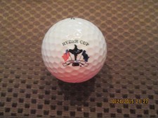 LOGO GOLF BALL-RYDER CUP AT OAK HILL COUNTRY CLUB....OLDER VINTAGE LOGO.