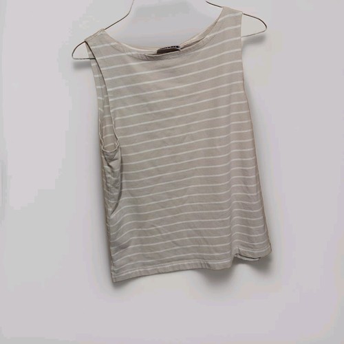 2 VTG ERIKA & CO. KNIT TANK TOPS PASTEL STRIPED SLEEVELESS-SIZE L & M. FREE SHIP - Picture 7 of 10