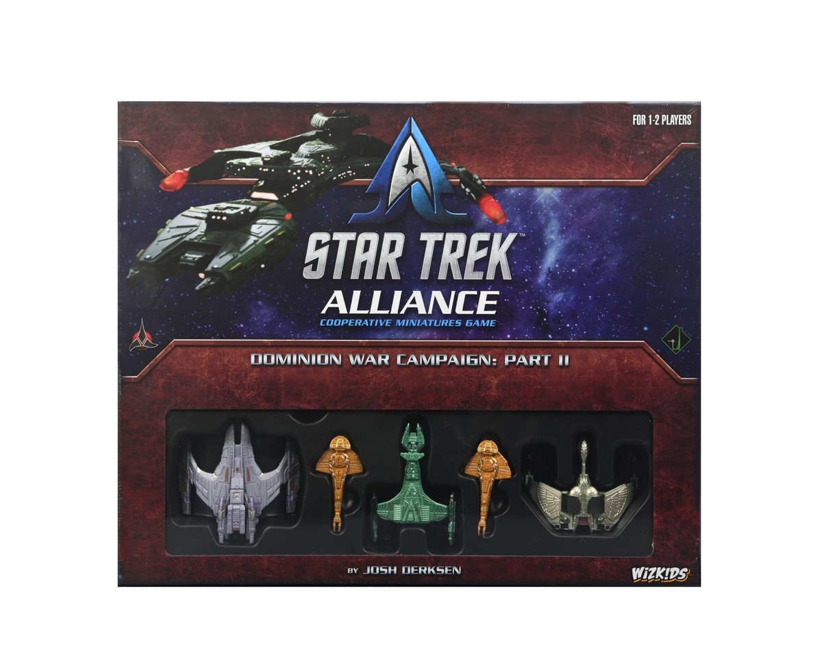 WizKids Star Trek Attack Wing: Dominion War Campaign Pack Board Games WizKids Star Trek Attack Wing: Dominion War Campaign Pack Board Games