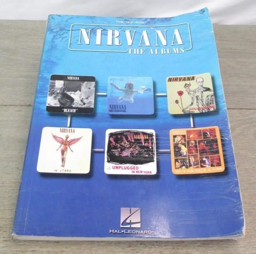 Nirvana Noten The Albums Klavier Gesang und Gitarrenakkorde Kurt Cobain RAR