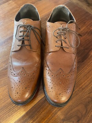 open lace back dress Men's Elias Leather Dress Shoes – Brown US 11 (EU 43) / Brown / Regular (G) main image 1