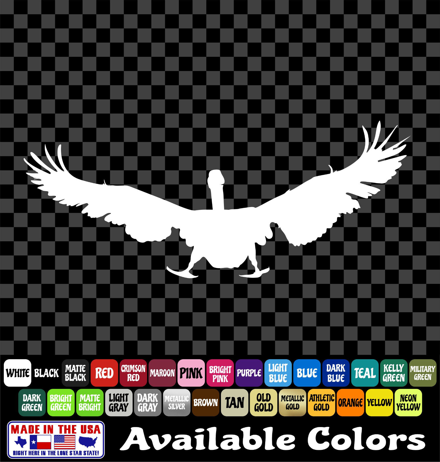 Goose Flight Sticker Geese Landing Flying Waterfowl goose Vinyl Decals Truck Window | eBay