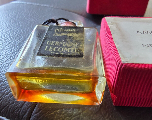 GERMAINE LECOMTE FLACON PARFUM AMOUR SORCIER 1950 BOTTLE PERFUME - Afbeelding 8 van 10